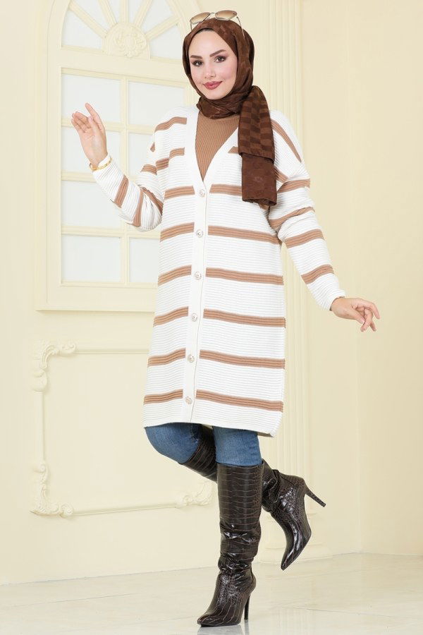 Cardigan 4213KL398 Stone - 2