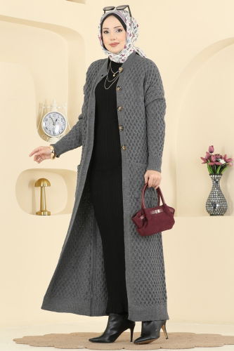 B.R.Z - Cardigan 4278BRZ597 Anthracite