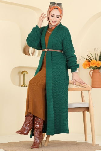 B.R.Z - Cardigan 4470BRZ597 Emerald