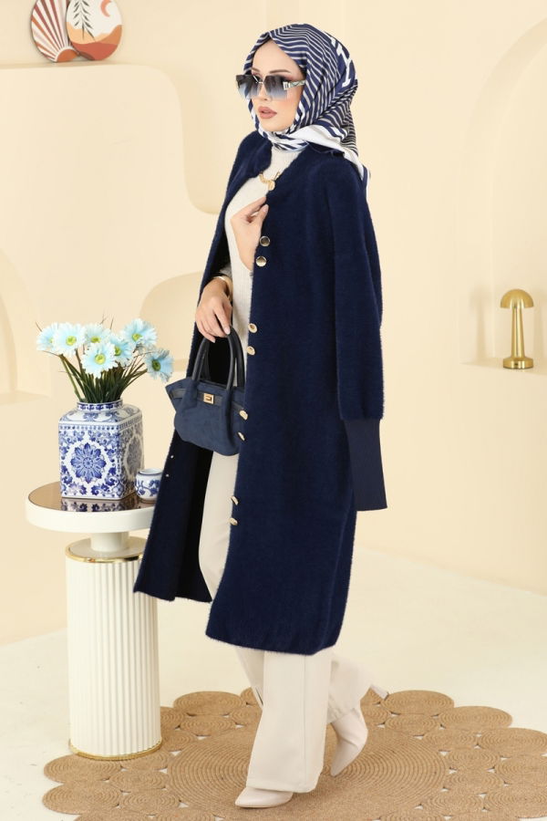 Modaselvim Cardigan/Vest Cardigan 4857HSC1162 Navy Blue