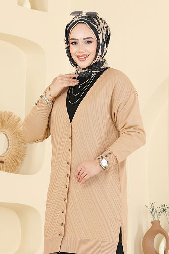 moda selvim Cardigan 6031UZ662 Vision - Thumbnail