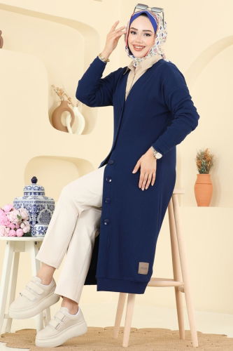 T.E.G. - Cardigan 6038TEG847 Navy Blue