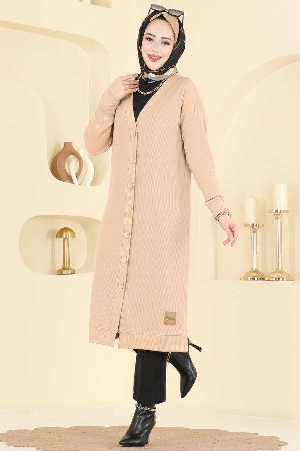 Modaselvim Cardigan/Vest Cardigan 6038TEG847 Vision