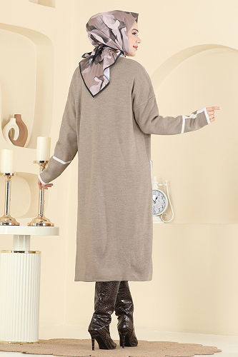 moda selvim Cardigan 7065BRZ597 Vision - Thumbnail