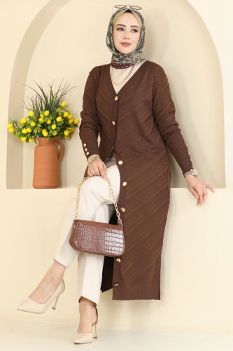 K.L.B. - Cardigan 7927KLB1050 Brown