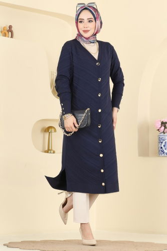K.L.B. - Cardigan 7927KLB1050 Navy Blue