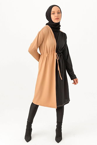 moda selvim CARDIGAN TFS3757-M Black - Thumbnail