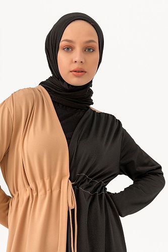 moda selvim CARDIGAN TFS3757-M Black - Thumbnail