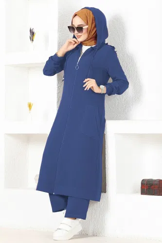 S.L. - Cep Detaylı Aerobin Takım 2436SL432 İndigo