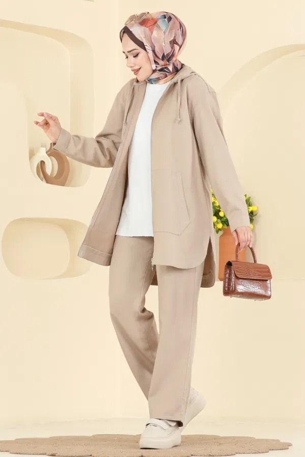 Modaselvim Kombin Cep Detaylı Kot Takım 4091ORG1169 Vizyon