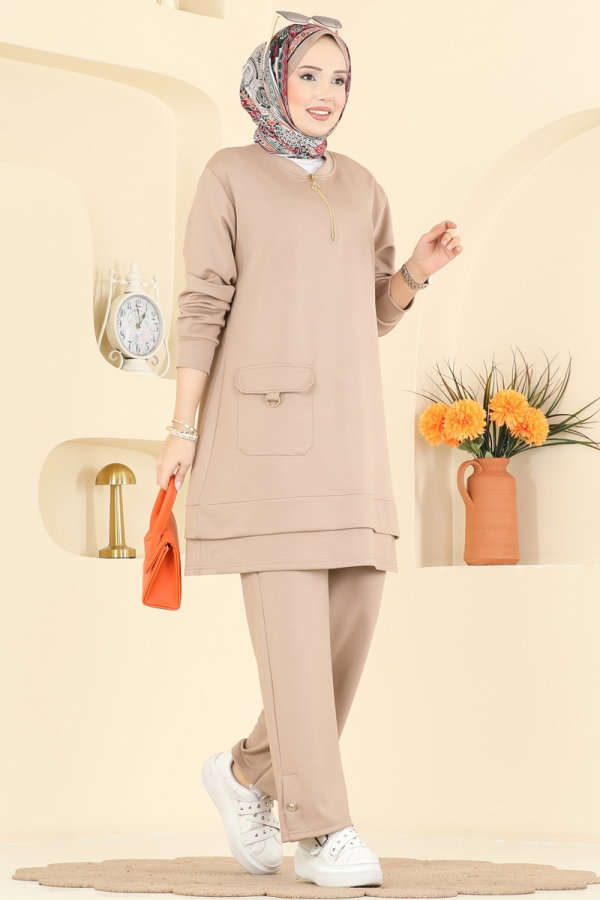 Modaselvim Kombin Cep Detaylı Modal Takım 2794AYD574 Vizyon