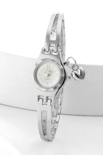 C.L.S.K. - Charm Detaylı Kol Saati 159CLSK1184 Gümüş