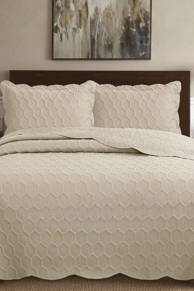 Çift Kişilik Yatak Örtüsü 8501BLH1197 Vizyon