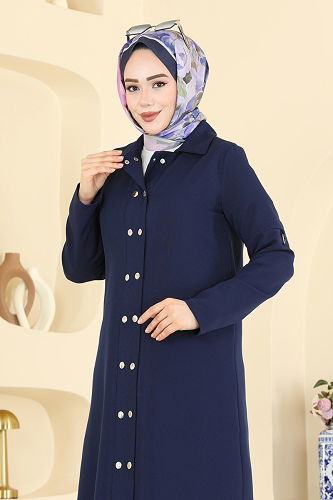 moda selvim Çıtçıt Aksesuarlı Dabıl Takım 24020UKB139 Laci - Thumbnail