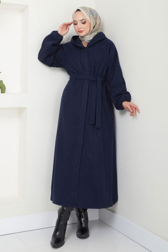 B.G.S. - Coat 0502BG354 Navy Blue