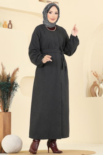 B.G.S. - Coat 0504BG354 Dark Anthracite