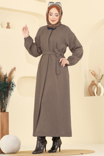 B.G.S. - معطف بيج غامق 0504BG354