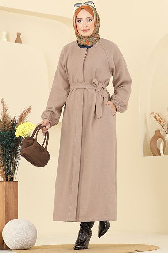 moda selvim Coat 0504BG354 Light Vision - Thumbnail