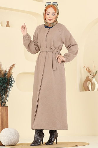 moda selvim Coat 0504BG354 Light Vision - Thumbnail