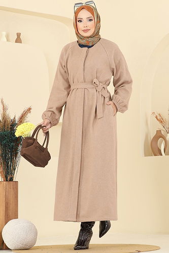 moda selvim Coat 0504BG354 Light Vision - Thumbnail