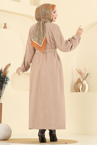 moda selvim Coat 0504BG354 Light Vision - Thumbnail