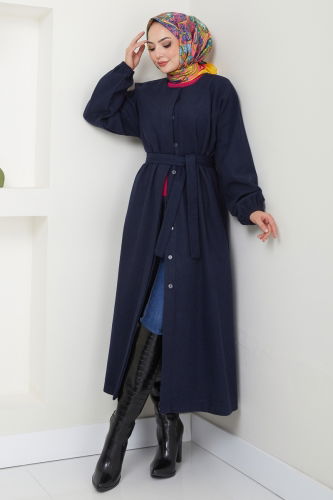 B.G.S. - Coat 0504BG354 Navy Blue