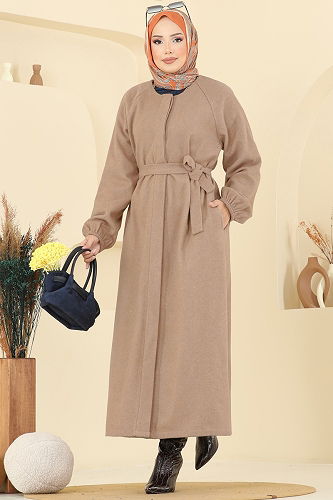 moda selvim Coat 0504BG354 Vision - Thumbnail