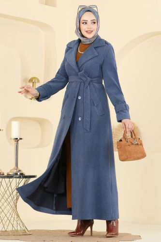 T.G.Z. - Coat 057TGZ1164 Blue