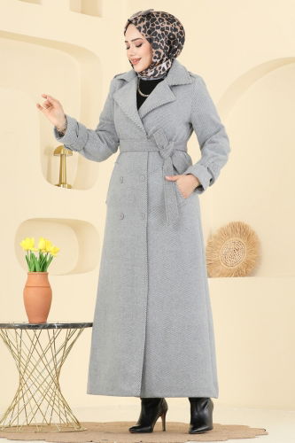 T.G.Z. - Coat 057TGZ1164 Gray