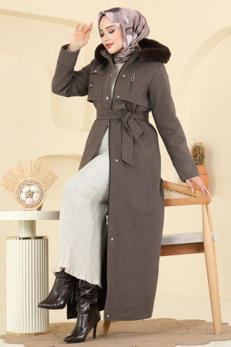 T.G.Z. - Coat 061TGZ1164 Brown