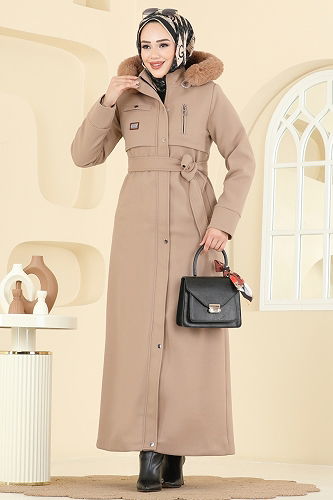 moda selvim Coat 061TGZ1164 Vision - Thumbnail