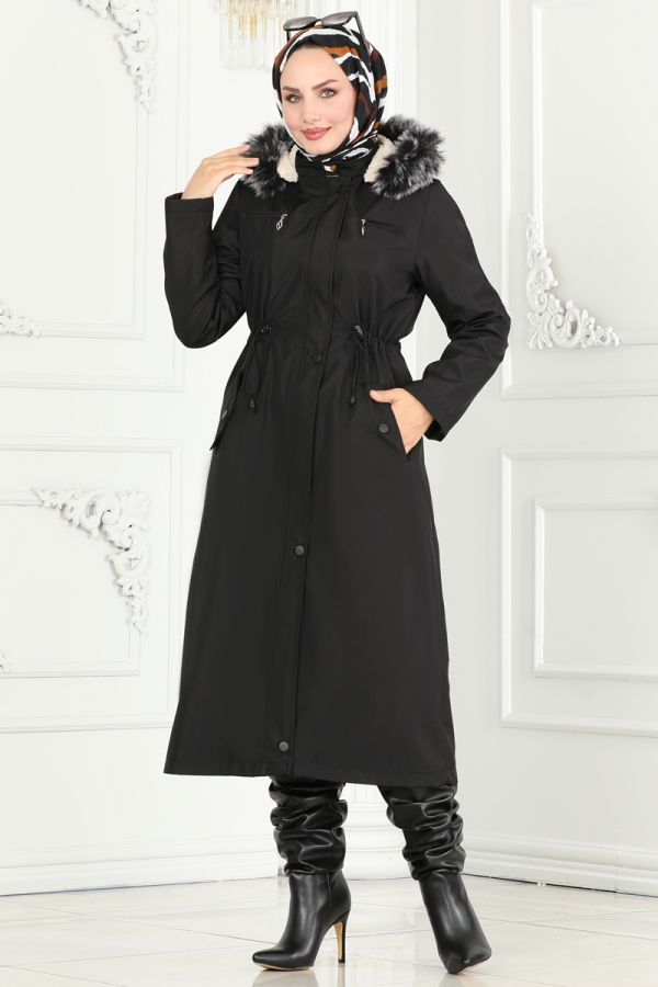 Coat 0805MSA980 Black - 2