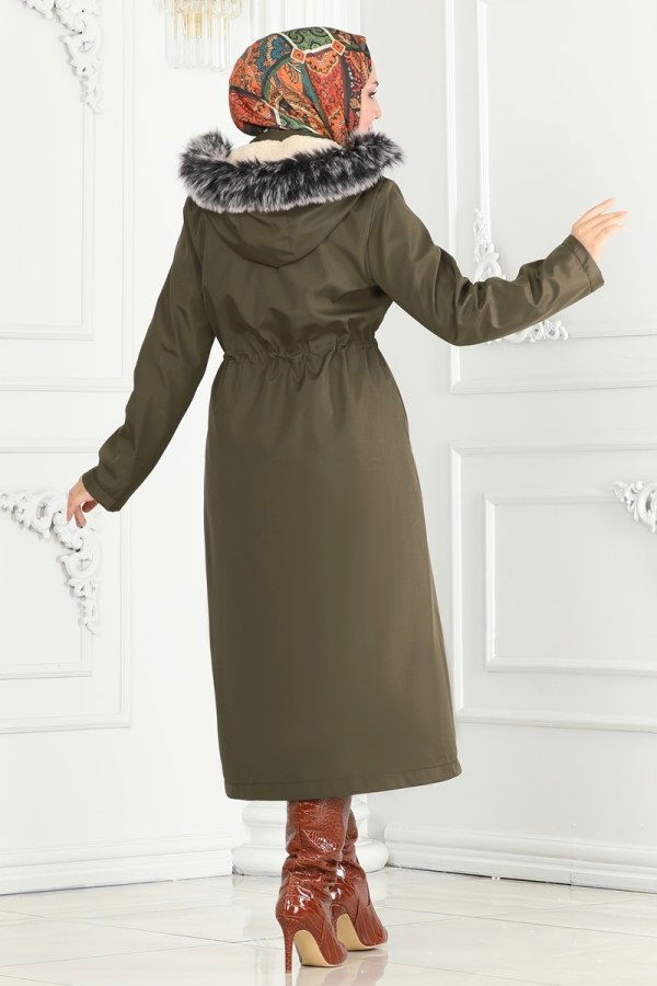 Coat 0805MSA980 Khaki - 7