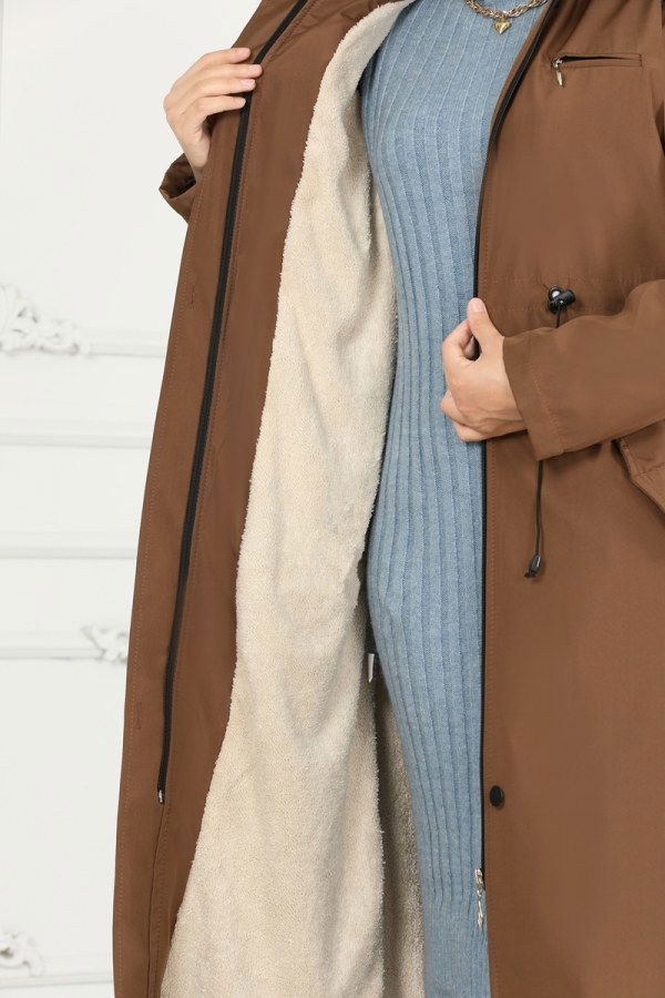 Coat 0805MSA980 Tan - 6