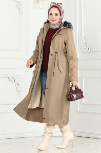 moda selvim Coat 0805MSA980 Vision - Thumbnail