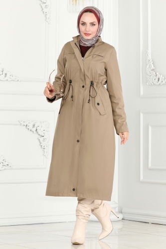 moda selvim Coat 0805MSA980 Vision - Thumbnail