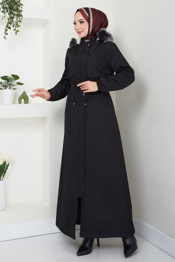 Modaselvim Topper Coat 0812MSA980 Black