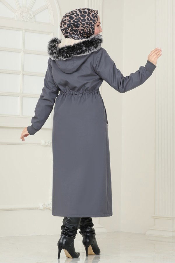 Coat 0827MSA980 Anthracite - 6