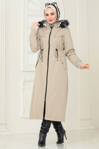 M.S.A. - Coat 0827MSA980 Stone