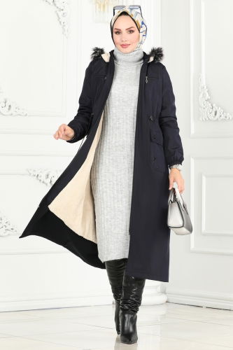 M.S.A. - Coat 0831MSA980 Navy Blue