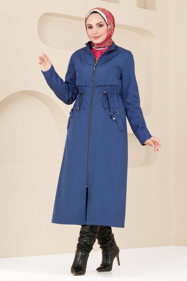 Coat 0838MSA980 Saxe - 2