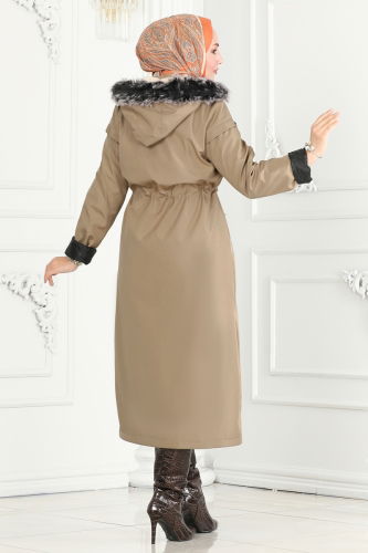 moda selvim Coat 0851MSA980 Vision - Thumbnail