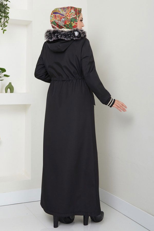 Coat 0853MSA980 Black - 5