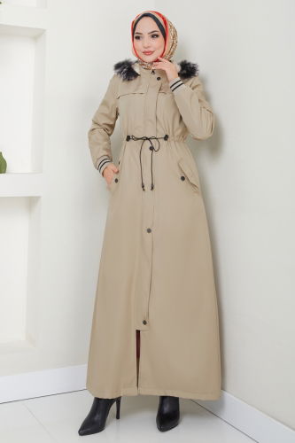 M.S.A. - Coat 0853MSA980 Stone