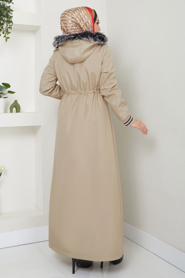 Coat 0853MSA980 Stone - 5