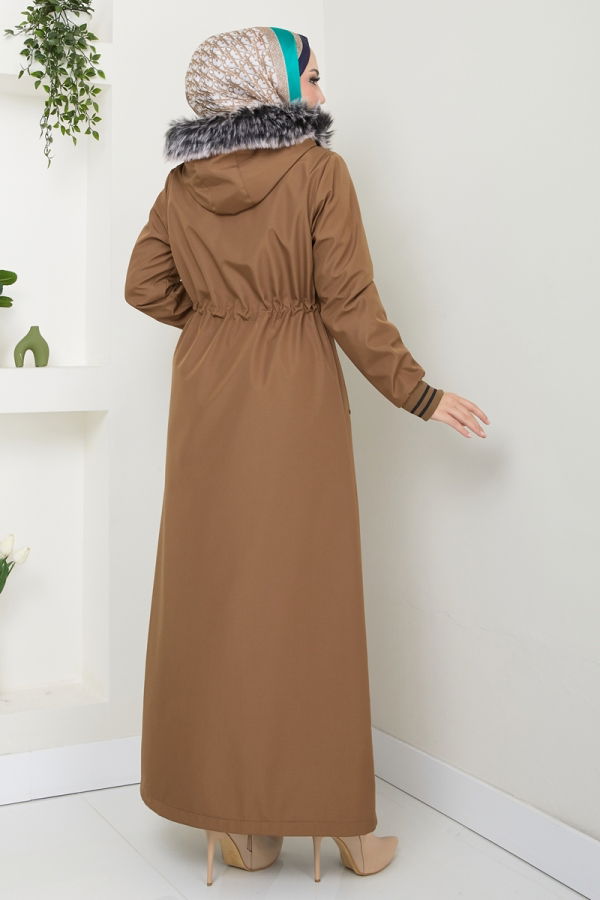 Coat 0853MSA980 Tan - 5