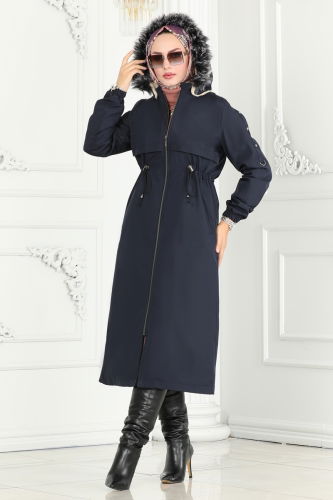 M.S.A. - Coat 0855MSA980 Navy Blue