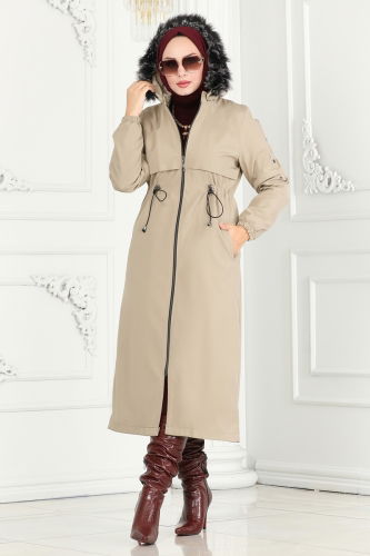 M.S.A. - Coat 0855MSA980 Stone