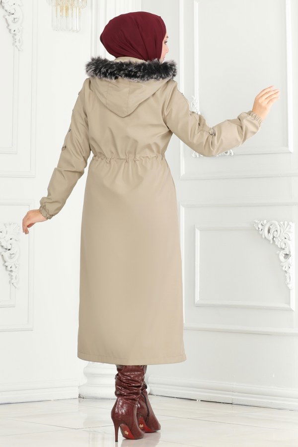 Coat 0855MSA980 Stone - 7