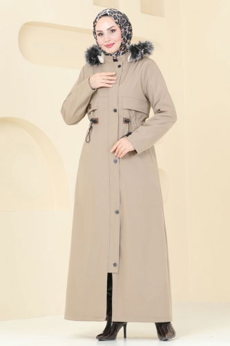 moda selvim Coat 0857MSA980 Vision - Thumbnail